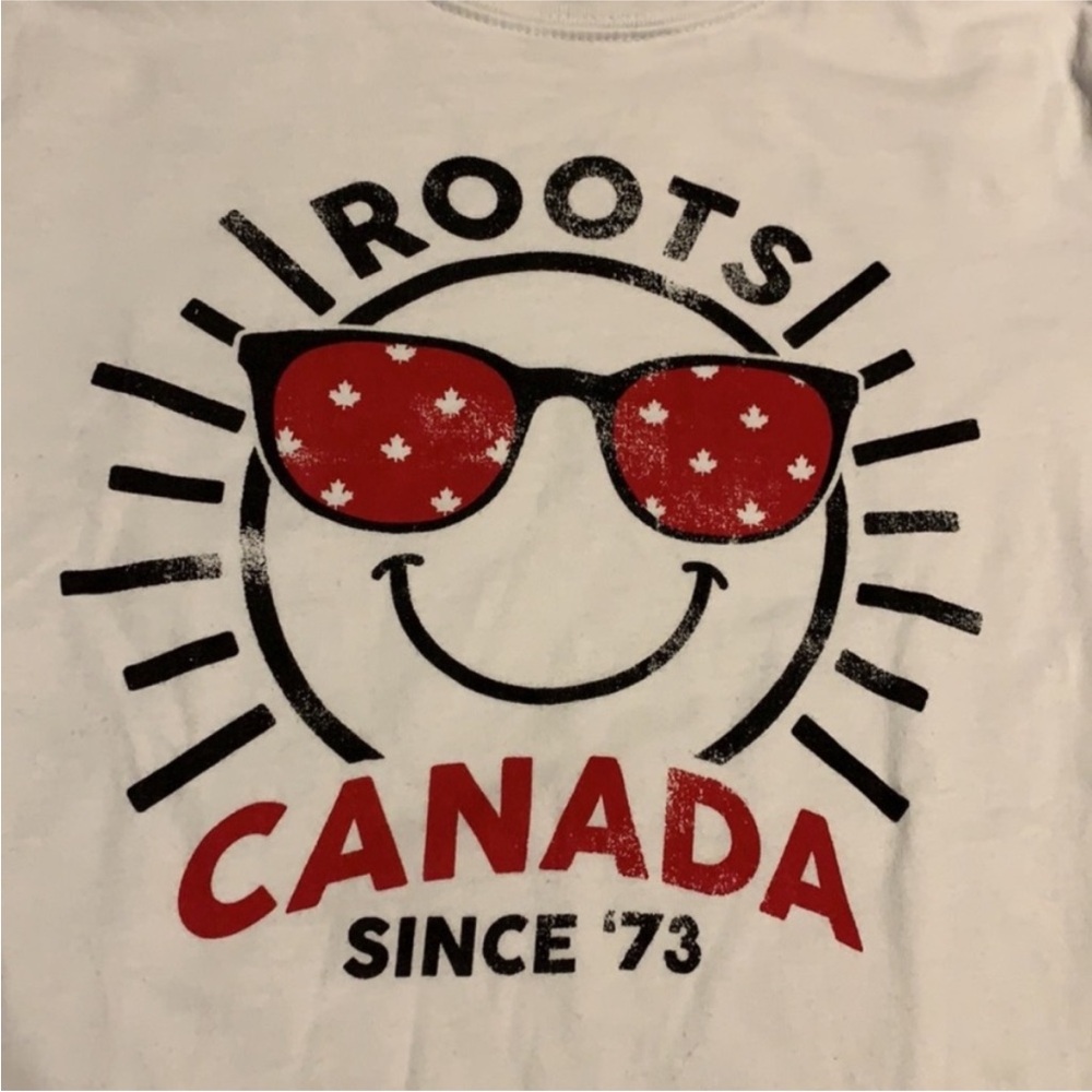 EUC Roots Kids Canada Short Sleeve T-shirt - size YXL (11/12) - Picture 2 of 5
